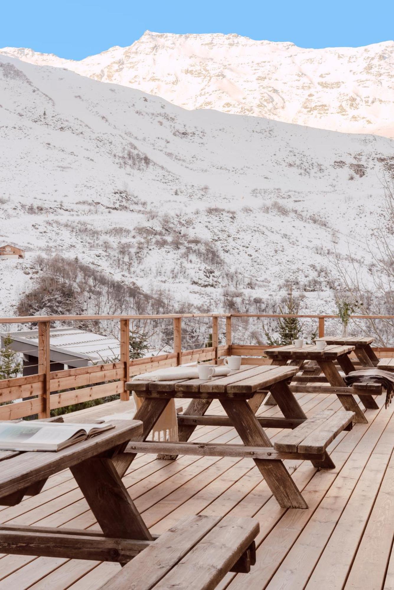 Alpeen Hotel Saint-Martin-de-Belleville Zewnętrze zdjęcie